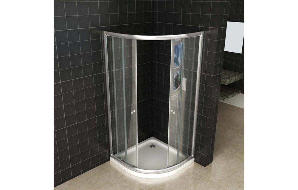 ECO douchecabine kwartrond 90x90x190 cm