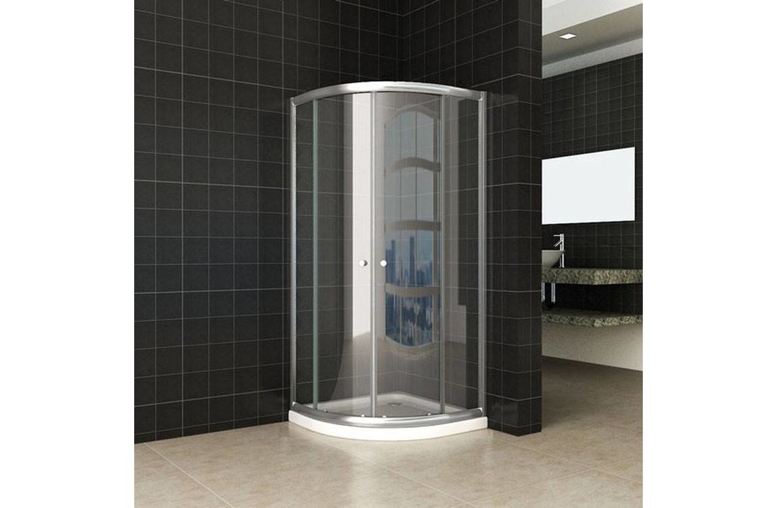 ECO douchecabine kwartrond 90x90x190 cm