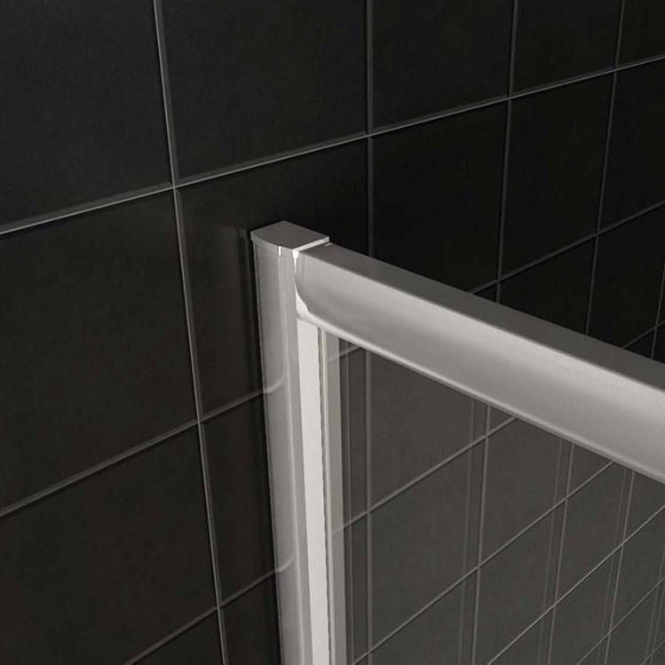 Eco douchecabine hoekinstap vierkant 90x90x190 cm