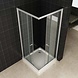 Eco douchecabine hoekinstap vierkant 80x80x190 cm Eco douchecabine hoekinstap vierkant 80x80x190 cm