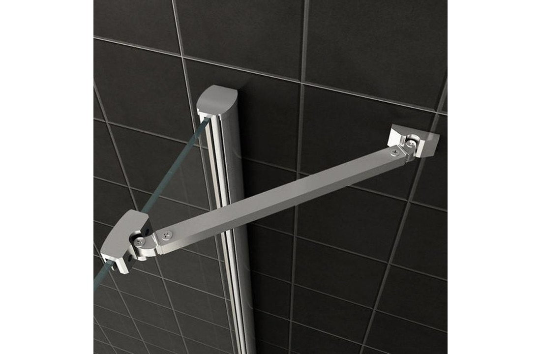UNI douchecabine zij instap vierkant 90x90x200 cm