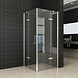 Twice douchecabine hoekinstap met dubbele draaideur 90x90x200 cm Twice douchecabine hoekinstap met dubbele draaideur 90x90x200 cm