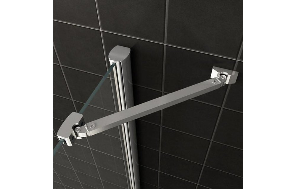 Twice douchecabine hoekinstap met dubbele draaideur 90x90x200 cm