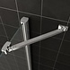 Twice douchecabine hoekinstap met dubbele draaideur 90x90x200 cm Twice douchecabine hoekinstap met dubbele draaideur 90x90x200 cm