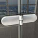 NANO douchecabine kwartrond profielloos 90x90x200 cm NANO douchecabine kwartrond profielloos 90x90x200 cm