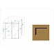 Block douchecabine zij instap met schuifdeur 120x90x200 cm Block douchecabine zij instap met schuifdeur 120x90x200 cm
