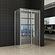Block douchecabine zij instap met schuifdeur 120x90x200 cm Block douchecabine zij instap met schuifdeur 120x90x200 cm