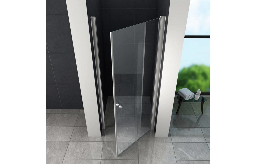 Porto draaideur nisdeur 85x190 met helder glas
