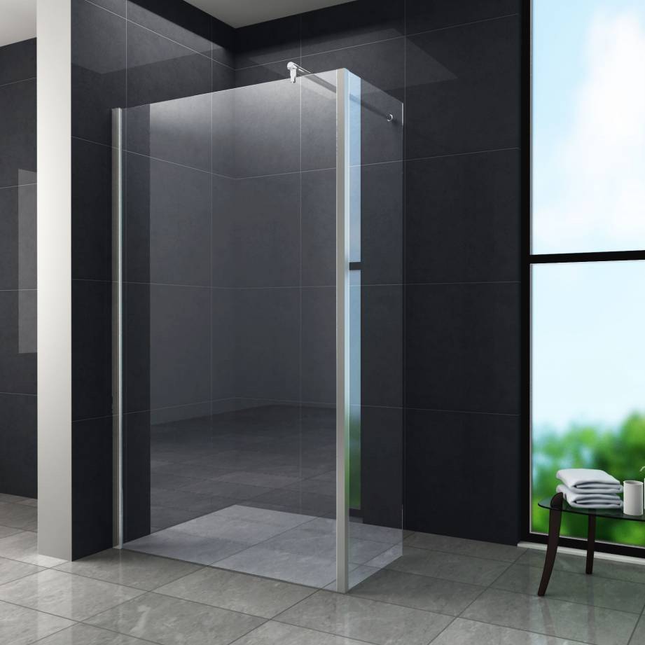 Aqua Eco Inloopdouche Met Zijwand 80X30X200 Cm Helder Glas huismerk kopen in de aanbieding