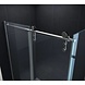 Large douchecabine met zij instap en schuifdeur 160x90x195 cm Large douchecabine met zij instap en schuifdeur 160x90x195 cm