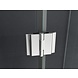 Novia douchecabine zij instap vierkant 100x100x190 cm Novia douchecabine zij instap vierkant 100x100x190 cm