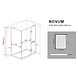 Novia douchecabine zij instap 120x80x195 cm Novia douchecabine zij instap 120x80x195 cm