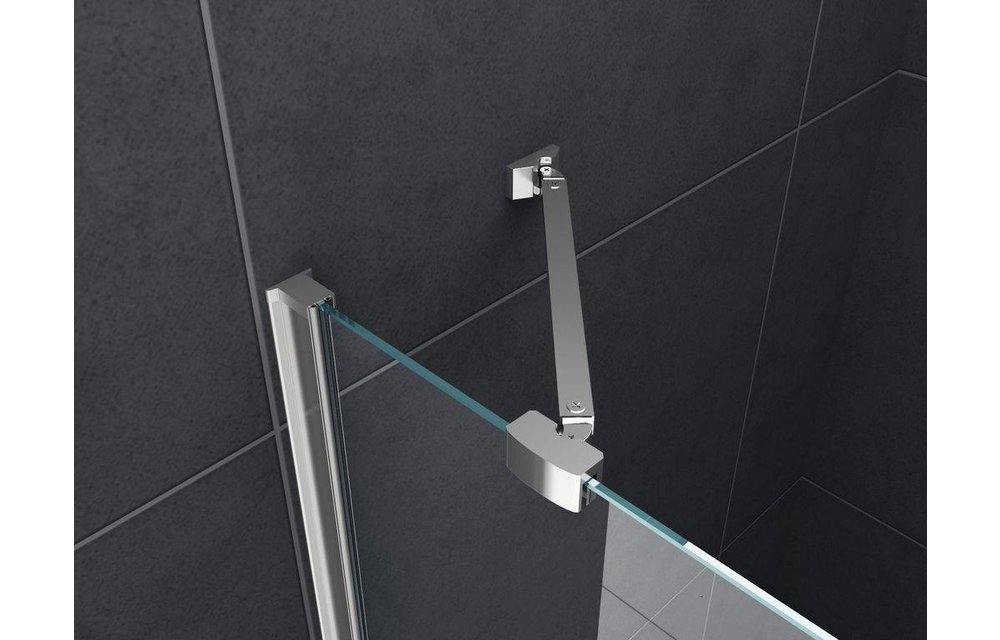 Stalis-FX douchecabine zij instap 80x80x190 cm met draaideur