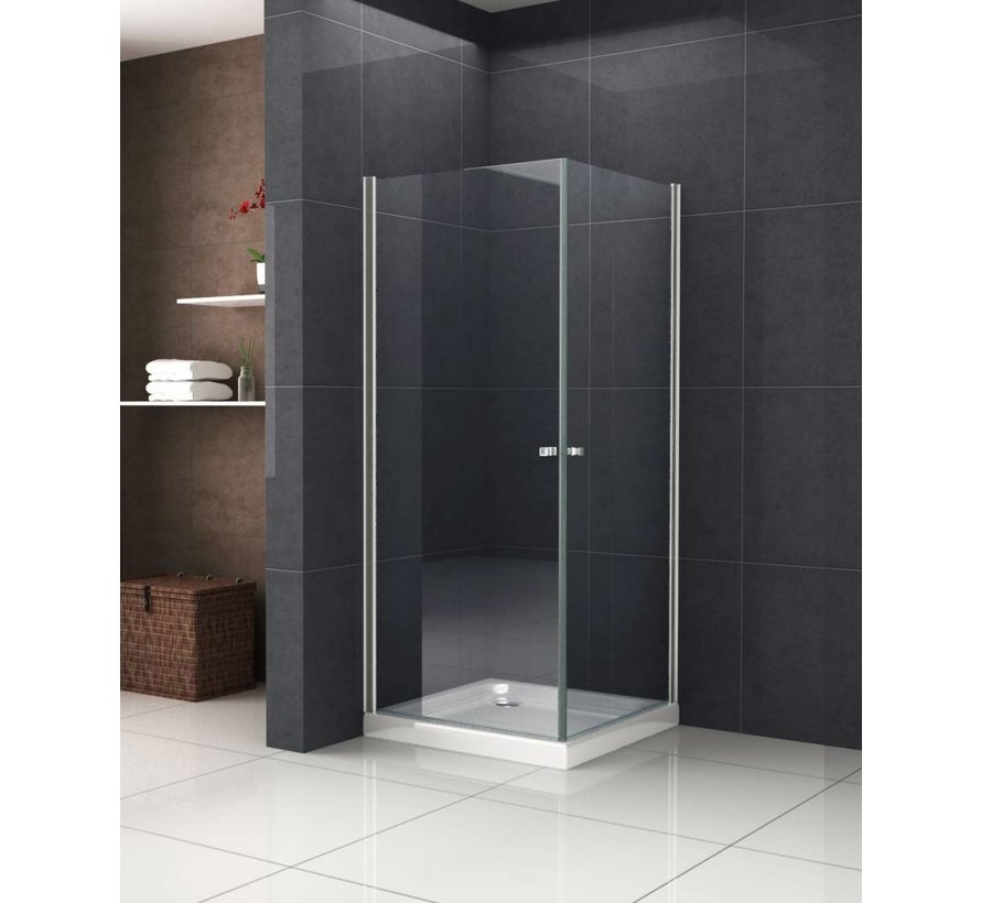 Douchecabine Stalis met 2 draaideuren 80x90x190 cm Sanidream.nl