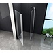Stalis-FX Douchecabine zij instap met draaideur 90x80x190 cm Stalis-FX Douchecabine zij instap met draaideur 90x80x190 cm