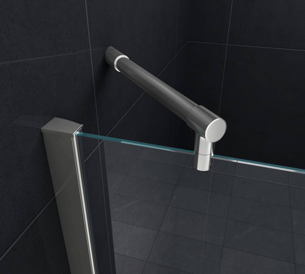 Stalis-FX Douchecabine zij instap met draaideur 90x80x190 cm
