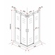 Tera douchecabine met hoek schuifdeuren 80x90x195 cm Tera douchecabine met hoek schuifdeuren 80x90x195 cm