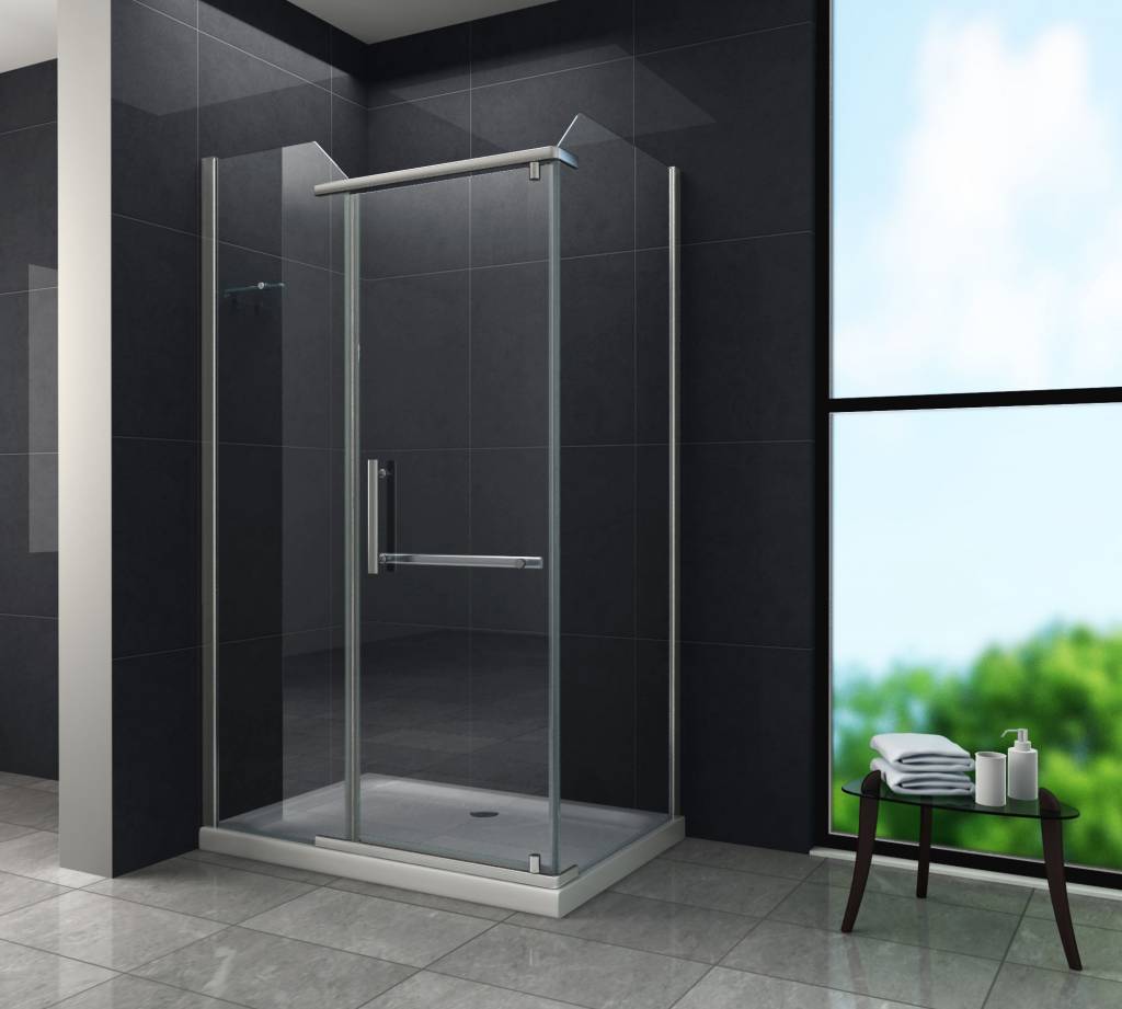 Vito Douchecabine Met Zij Instap 100X80X195 huismerk kopen in de aanbieding