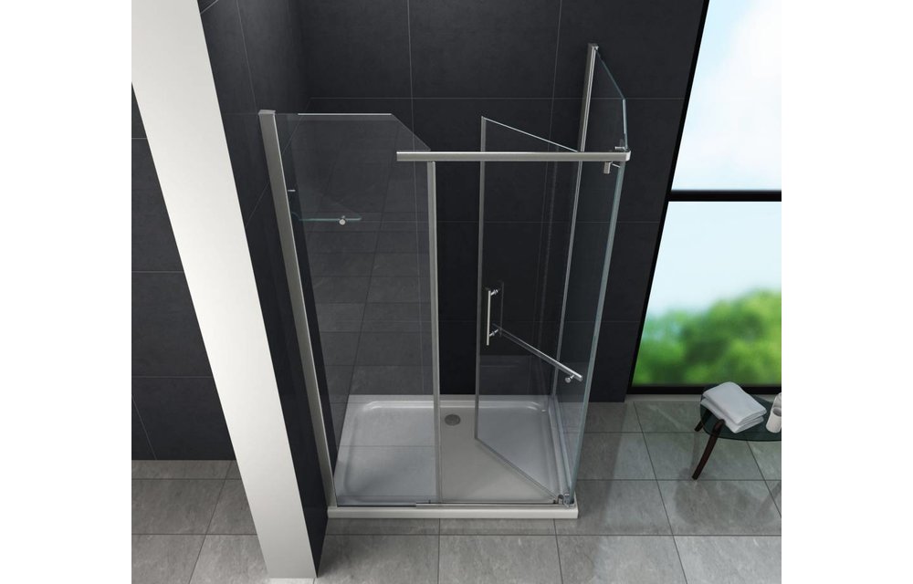 Vito douchecabine met zij instap 120x90x195 cm