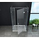 TARNA U-vorm douchecabine met draaideur 120x80x195 cm TARNA U-vorm douchecabine met draaideur 120x80x195 cm