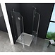 Luxor Douchecabine hoekinstap 100x100x195 - frame loze glas Luxor Douchecabine hoekinstap 100x100x195 - frame loze glas