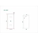 Side zijwand voor Softclose 2.0 schuifdeur 140 cm 8 mm Nano Side zijwand voor Softclose 2.0 schuifdeur 140 cm 8 mm Nano
