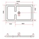 Rheiner douchebak 150x90x5 cm rechthoek wit Rheiner douchebak 150x90x5 cm rechthoek wit