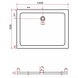 Rheiner douchebak 120x90x5 cm rechthoek wit Rheiner douchebak 120x90x5 cm rechthoek wit