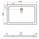 Rheiner douchebak 120x80x5 cm rechthoek wit Rheiner douchebak 120x80x5 cm rechthoek wit