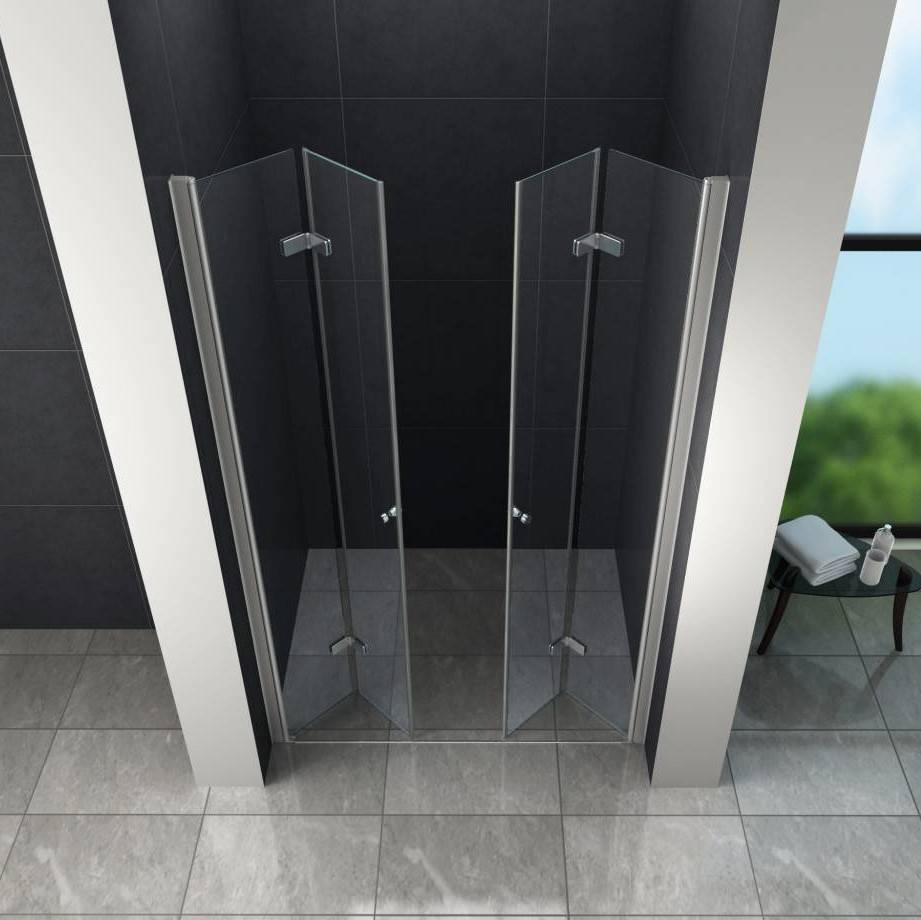 Accor Vouwbare Douchedeur Nisdeur 75X195 Cm Helder Glas huismerk kopen in de aanbieding