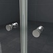 Accor vouwbare douchedeur nisdeur 75x195 cm helder glas Accor vouwbare douchedeur nisdeur 75x195 cm helder glas