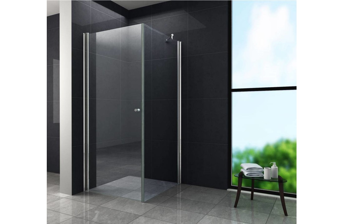 Stalis-FX Douchecabine zij instap 80x90x190 cm met draaideur