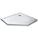 Rheiner douchebak 100x100x5 cm vijfhoek wit Rheiner douchebak 100x100x5 cm vijfhoek wit