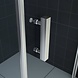 Slide douche schuifdeur nis 110-120x200 cm 2-delig Slide douche schuifdeur nis 110-120x200 cm 2-delig