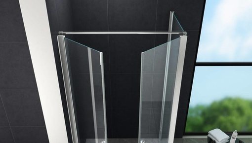 Glas douchecabine rechthoek