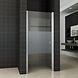 Base Nisdeur met profiel 90x200 cm NANO gedeeltelijk matglas - links Base Nisdeur met profiel 90x200 cm NANO gedeeltelijk matglas - links