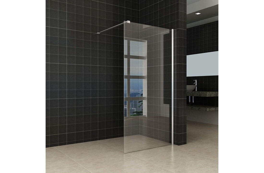 Aqua Inloopdouche 90x200 cm 10 mm helder glas