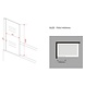 Square Douchewand voor Bad 70x140 cm helder glas Square Douchewand voor Bad 70x140 cm helder glas