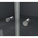 Accor vouwbare douchedeur nisdeur 135x195 cm helder glas Accor vouwbare douchedeur nisdeur 135x195 cm helder glas