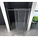 Slide douche schuifdeur nis 100x195 cm 2-delig Slide douche schuifdeur nis 100x195 cm 2-delig