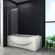 Square Douchewand voor Bad 70x140 cm helder glas Square Douchewand voor Bad 70x140 cm helder glas