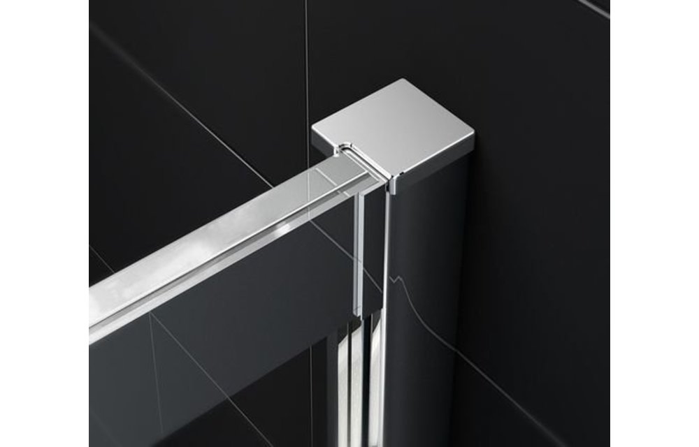 Friso douchecabine kwartrond met hoekinstap 90x90x195 cm