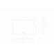 Night Led-Spiegel 70x50 Mat Zwart Condensvrij Night Led-Spiegel 70x50 Mat Zwart Condensvrij