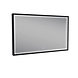 Wiesbaden Rechthoek condensvrije & verwarming LED-Spiegel 100x60 cm mat zwart Wiesbaden Rechthoek condensvrije & verwarming LED-Spiegel 100x60 cm mat zwart