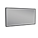 Wiesbaden Rechthoek condensvrije & verwarming LED-Spiegel 120x60 cm mat zwart Wiesbaden Rechthoek condensvrije & verwarming LED-Spiegel 120x60 cm mat zwart