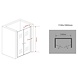 Swing Douchedeur Pendeldeur 115x195 cm Helder Glas Swing Douchedeur Pendeldeur 115x195 cm Helder Glas