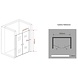 Swing XL Douchedeur Pendeldeur 120x195 cm Helder Glas Swing XL Douchedeur Pendeldeur 120x195 cm Helder Glas
