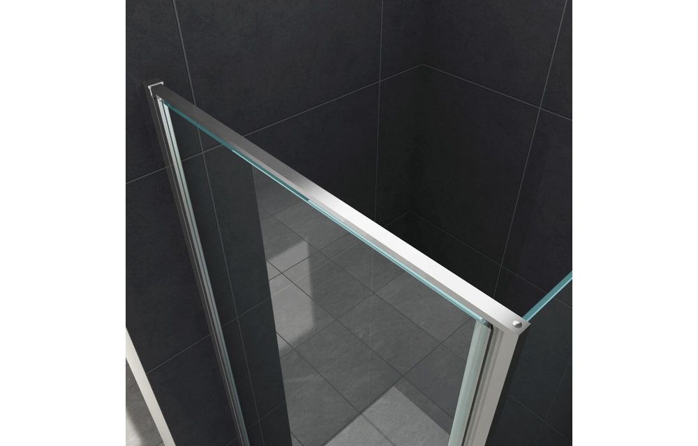 Setel Douchecabine 90x90 cm Zij Instap Vierkant 8 mm - Chroom