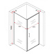 Setel Douchecabine 80x80 cm Zij Instap Vierkant 8 mm - Chroom incl. waterdicht strip Setel Douchecabine 80x80 cm Zij Instap Vierkant 8 mm - Chroom incl. waterdicht strip