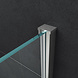 Setel Douchecabine 80x80 cm Zij Instap Vierkant 8 mm - Chroom incl. waterdicht strip Setel Douchecabine 80x80 cm Zij Instap Vierkant 8 mm - Chroom incl. waterdicht strip